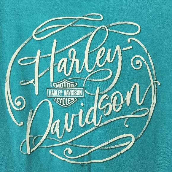Harley Davidson Tallahassee Florida T Shirt Womens Medium Soft Comfy - Picture 5 of 9